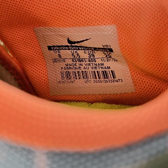 Nike Womens Dual Fusion TR 2 631661-400 Blue Running Shoes Sneakers Size 8 - Picture 6 of 8